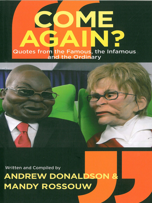 Upplýsingar um Come Again? eftir Andrew Donaldson - Biðlisti